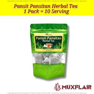 Pancit-Pancitan Tea Leaf Extract with Barley | Detox Support Joint Relief and Immune Boost Daily Drink l 1 Pack 80g