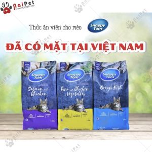 Thức Ăn Hạt Cho Mèo Mọi Lứa Tuổi Snappy Tom