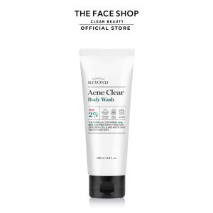 BEYOND Acne Clear Body Wash AHA BHA PHA 500ml Acne Treatment Body Wash Back Acne Suitable for Sensitive Skin