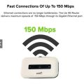 3G 4G LTE D6 Modem Router WiFi Modem 2.4G 150Mbps Support SIM Card Portable Wireless Router WiFi Router. 