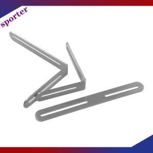 Sporter ขั้วต่อชั้นวางของรูปตัวแอลตัวแอลตัวยึดเฟอร์นิเจอร์แบบเข้ามุม90 ° ทำจากสเตนเลสสามารถปรับรหัสมุมได้