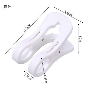 Heavy-Duty Clothes Pegs – Windproof Plastic Laundry Clips for Quilts