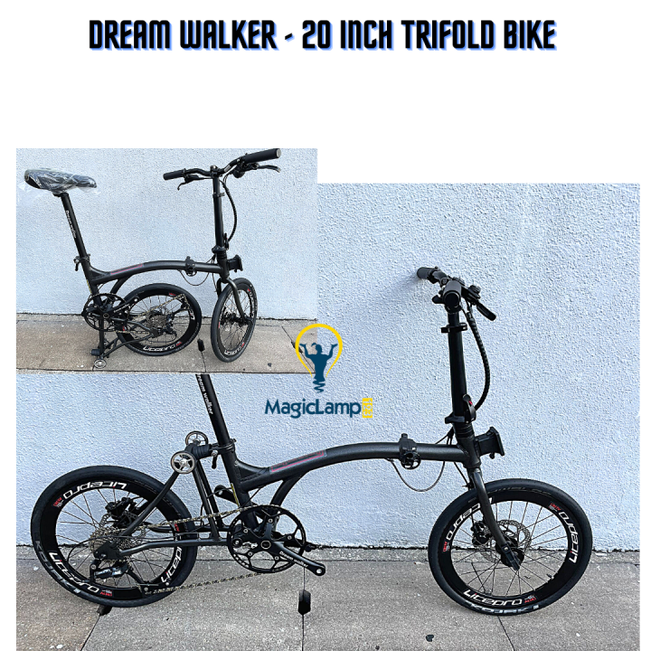 READY STOCK I SG LOCAL I DREAM WALKER 20 INCH TRIFOLD