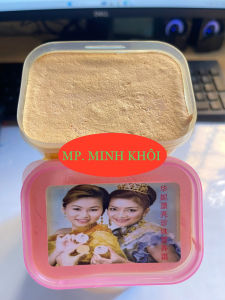 Kem Cốt gái Nhật vuông Hồng Thái dành cho da đen chai lì 100g