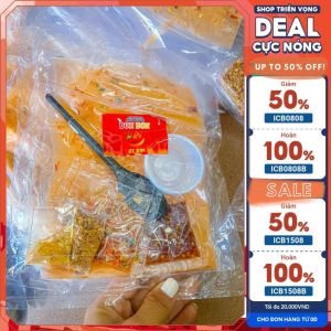 Bánh tráng phơi sương dẻo ớt rim Bon Bon Bánh tráng dẻo ớt rim hành phi Tây Ninh - 04100074