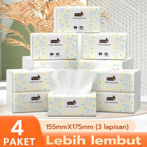 Animacos Glisse Tissue Soft Facial Pop Up 360 Sheets Tisue Lembut  Untuk Wajah Badan Multi Fungsi （10 Paket/20 Paket Tersimpan）