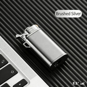 Lighter boleh digunakan berulang kali.logam anti angin berkualiti tinggi kuasa api boleh dilaraskan.
