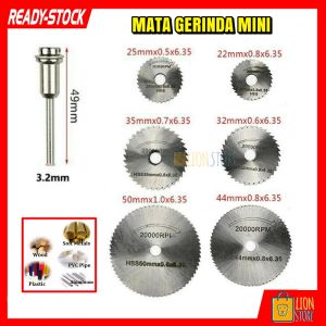 7Pcs Mata Gerinda Griner Potong Mini Saw Blade Cutting Wheel Bor Tuner Tunner Cuner