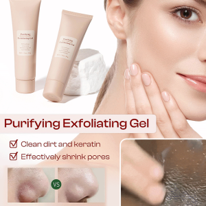 Deep Cleansing Gel Exfoliating Gel Brightening Refining Exfoliating Pore Tightening Gel Whitens Skin Delicates Brightens Skin Cleanses Cuticles