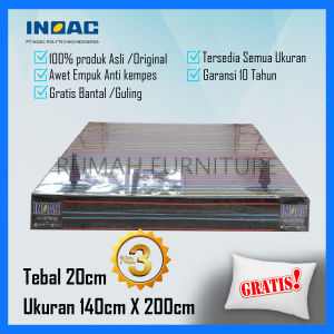 KASUR INOAC 140 CM X 200 CM X 20 CM