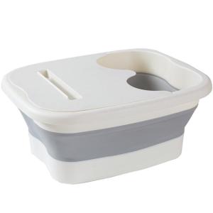 Foldable Foot Massage Tub With Plastic Construction Deep Tissue Stimulation For Office Worker