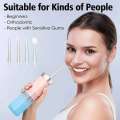 Oral Irrigator Portable Rechargeable Powerful Battery Life Teeth Cleaning Stick For Home Travel Cordless Water Flosser Teethpick 6D3bc. 