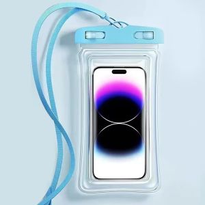 IP68 Waterproof Phone Case Swimming Waterproof Bag Universal Underwater Touch Screen Protection Bag Phone Cover with Lanyard Diving Camping Hiking Outdoor Tool for iPhone Samsung Xiaomi PV Cover