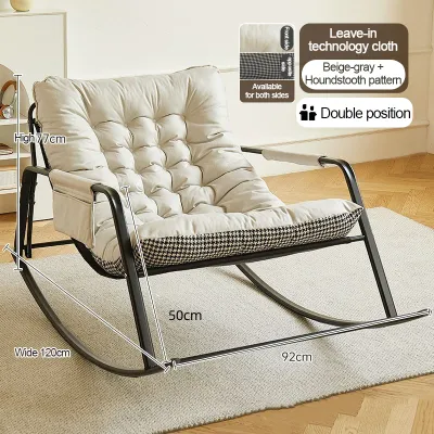 Large Lazy Sofa Lazy Chair Rocking Chair Armchair Bedroom Living Room Lounge Chair Two people