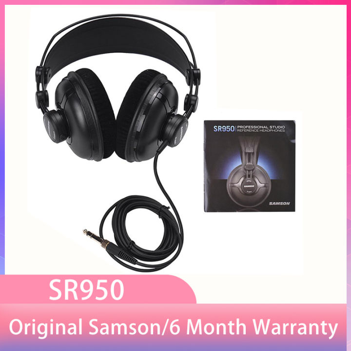 Original SAMSON SR950 Professional Studio Reference Monitor Headphones