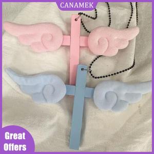 CANAMEK✨ Cross Angel Wings Necklace Christ Pendant Choker Retro Jewelry Style Natural Wood Amulet