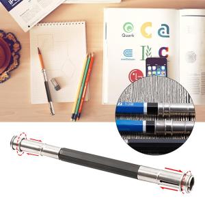 【NEW】 Colorful Dual Head Pencil Extender for Artists and Students Durable Material with Adjustable Length