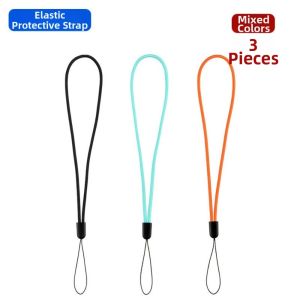 SPDD Short Hanging Rope Elastic Hanging Rope Universal Wristband Rope Holder High Elasticity Bicycle Code Table Protection Rope  Round Rope Straps Fixed Straps for Bicycle