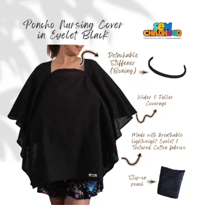 Sew Childhood Poncho Nursing Cover