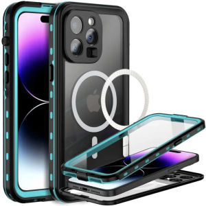 IP68 Waterproof Case For iphone 16 15 Pro Max 14 13 Pro Full Body Cover Swim Underwater Diving Magnetic Case
