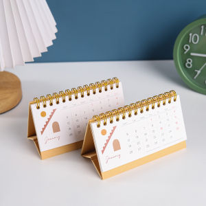 Bukuqu Calendar Short 2026 - Uk 6x12.5 cm - Kalender Meja Aesthetic - Kalendar kecil - Mini