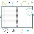Reusable Smart Notebook Digital Notepad A4 Lined Dotted With Erasable Pen And Wipe For Sketch Cloud Storage And Reuse Endlessly. 