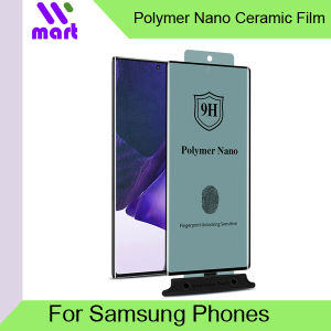 Polymer Nano Ceramics Film For Samsung Galaxy S23 Ultra Note 20 Ultra Note 20 S22 Ultra S20 Plus Note 10 plus S10 plus S9 Plus S8 PMMA + PET Screen Protector