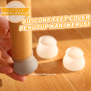 Table/Chair Leg Cover Silent Thickened Silicone Table Foot Cover Chair Leg Protector Pad Penutup Kaki Kerusi