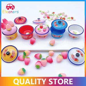 [Eleanor] 2pcs Dollhouse Miniature Hoài Cổ Cuộc Sống cảnh trang trí men lưu vực búp bê phụ kiện đồ chơi