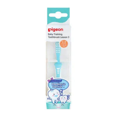 Pigeon (PIGEON) Training Toothbrush Lesson 3 Green