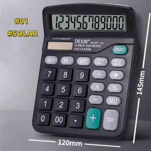 UMI 12 Digits Candy Style Calculator Large Display Mechanical Round Button Kalkulator Student Office Fashion Stationery 计算机