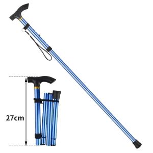 Đa chức năng gậy đi bộ gậy leo núi có đầu nhọn Gấp Đi Bộ Đường Dài cắm trại dính Nạng người già chống trượt Gậy đi bộ ngoài trời