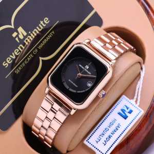 SEVEN MINUTE M742 Jam tangan original wanita tanggal segi tahan air water resistant fashion