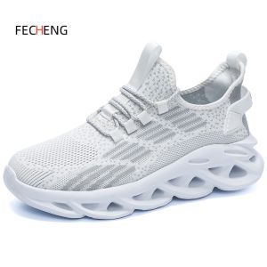 Giày thể thao nam Fecheng Plus cỡ lớn 46 47 48 49 50 thoáng khí nhẹ Giày lưới thường ngày Giày nam tập luyện chạy bộ thể thao