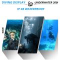 Underwater Diving Flashlight 100M Waterproof Scuba Rechargeable LED Ultra-bright Torch Light 5000lm. 