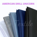 Kain American Drill Unicorn 0.5 Meter - Bahan Kain Celana Formal Kantor Seragam PDL Premium. 