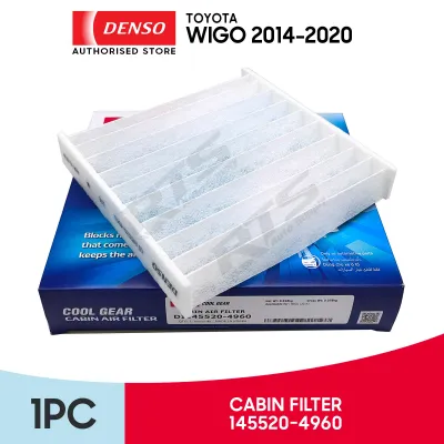 Denso Aircon AC / Cabin Air Filter Toyota Wigo 2014 - 2023 ( 145520-4960 ) 1Pc