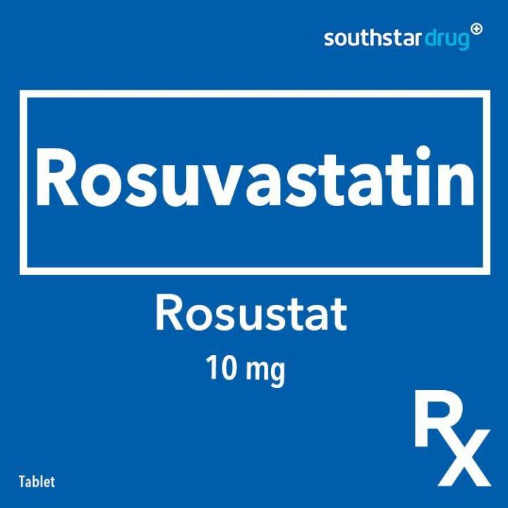 Tab Rstat 10 Rx: Rosustat 10mg Tablet | Lazada PH