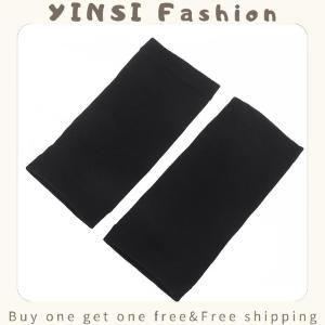 YINSI 2 X Forearm Tattoo Cover Up Compression Sleeves Band UV Sun Protection