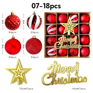 Homepeas®Christmas Ball Set Christmas Tree Ornament Christmas New Year Decorations