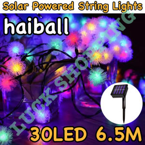 Hai ball Solar String Lights 6.5 Meter 30 LED Solar Waterproof Christmas Lights Outdoor Home Decoration Solar Led String