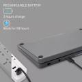 314JOMAA PortableFolding Keyboard Foldable Wireless Bluetooth keyboard with Numeric Keypad for Windows ,Android, IOS Tablet ipad Phone. 