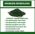 Masker Spirulina Herbal ( 10 Hari Pemakaian - 10 kapsul ) free kuas - masker wajah bpom -Kapsul Obat Jerawat -masker wajah paling ampuh untuk jerawat- masker wajah bpom viral tiktok - Free Kuas by Okesehatku. 