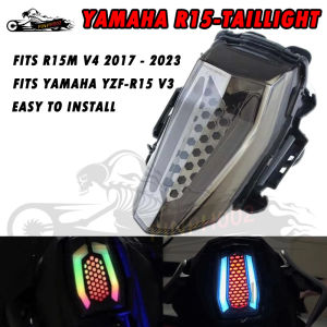 Pinph Motorcycle YAMAHA R15 Assembly Tail Light Stop Brake Turning Signal Lamp Rear Light