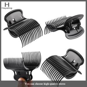 Hayating 1 12Pcs Hot Roller Hair Clips Hair Dye Perm Insulation Clips Hair Curler Claw Clamps For Women Salon Hairdressing Tool