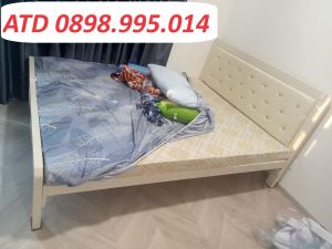 [Freeship HCM] Giường ngủ sắt Hộp Vuông 4x8 cao cấp 1m 1m2 1m4 1m6 1m8x2m giá RẺ NHẤT giao nhanh