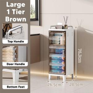 Kitchenut Kabinet Dobi Kabinet Bilik Mandi Narrow Gap Cabinet Storage Rack Bathroom Cabinet Laundry Cabinet