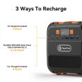 FlashFish A101 220V 120W Solar Generator 26400mAh Multi-Function Portable Big Capacity Power Station AC/DC/USB/Type-C Output Solar Generator Emergency Power supply for CPAP Outdoor Advanture Load Trip Camping. 