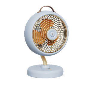 Summer Desktop Fan With Handle Design 120 Degree Rotatable Fan Adjustable Wind Speed Portable USB Fan For Home Outdoor Office