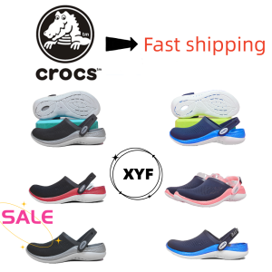 Ready Stock Crocss Literide Clog Casual Sandals Men and Women Sports Sandals Beach shoes flat slippers crocss